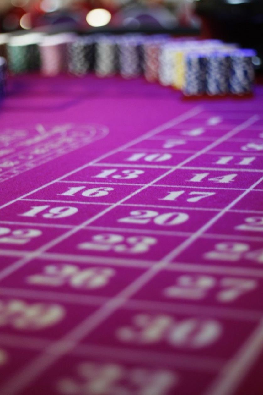 Texas Hold’em table